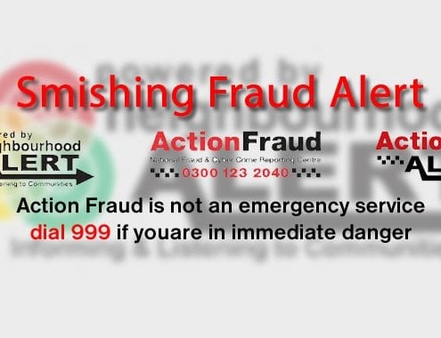 Smishing Fraud Alert