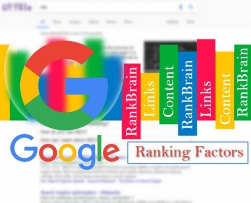 top 3 search ranking factors