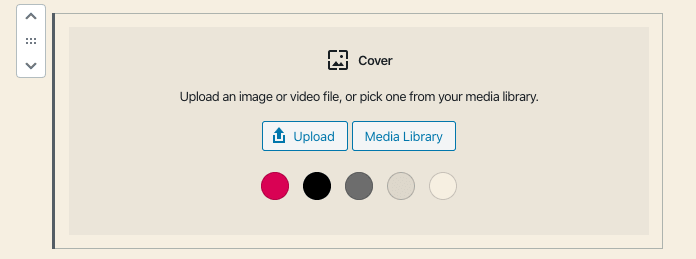 wordpress cover block